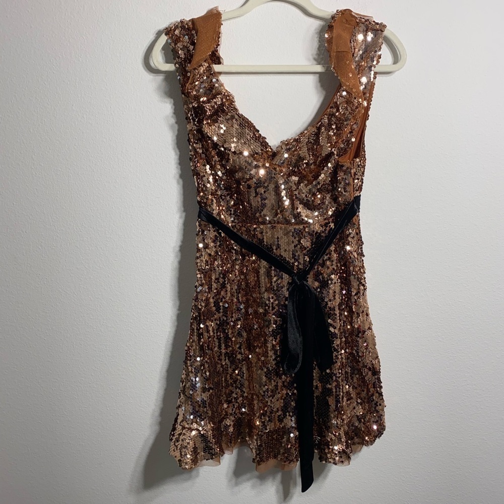 Free People Tribeca Sequin Dress - Picture 4 of 10